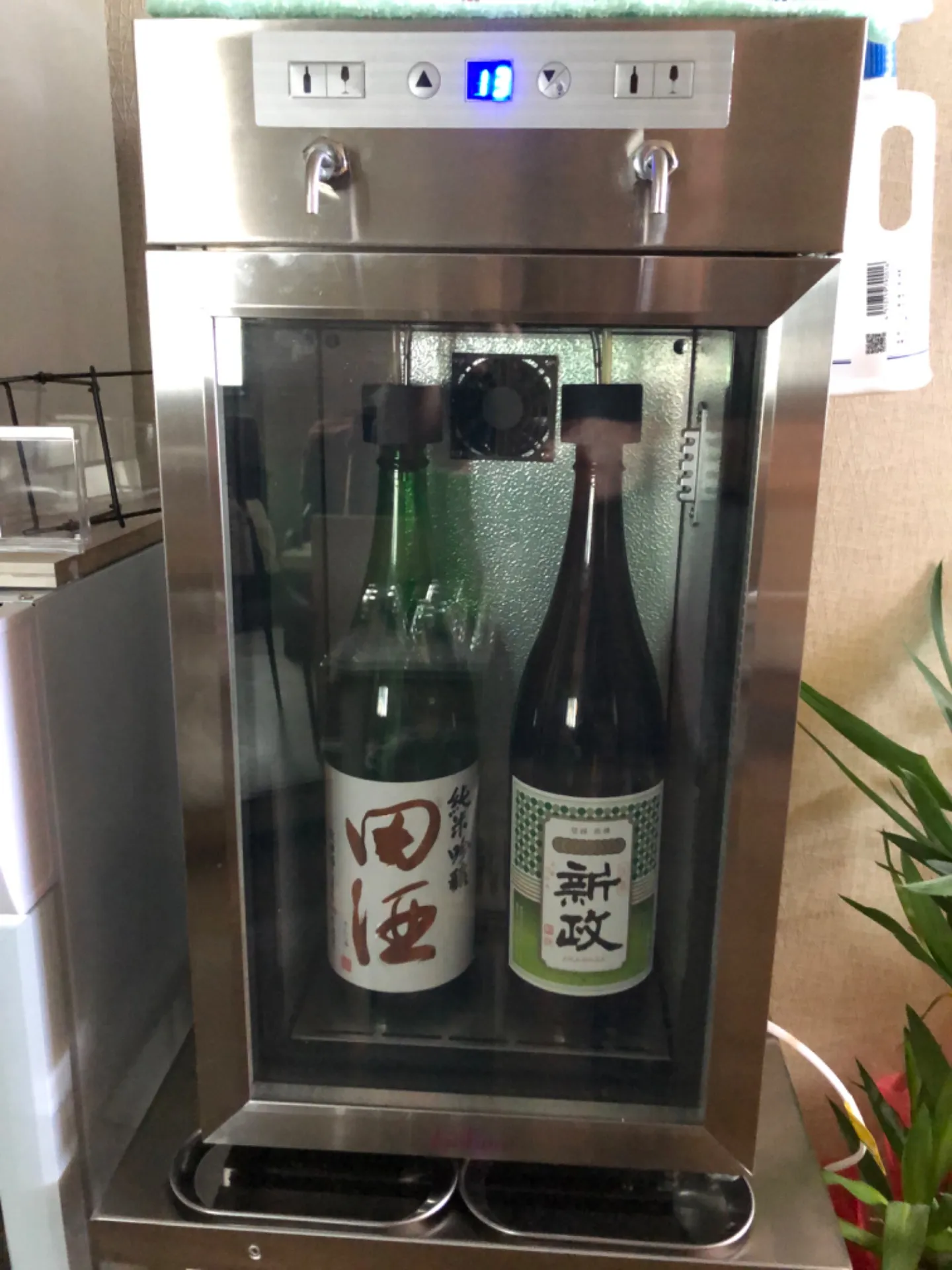 旭川市春光の海鮮料理店・立花には日本酒のサーバーがあります！